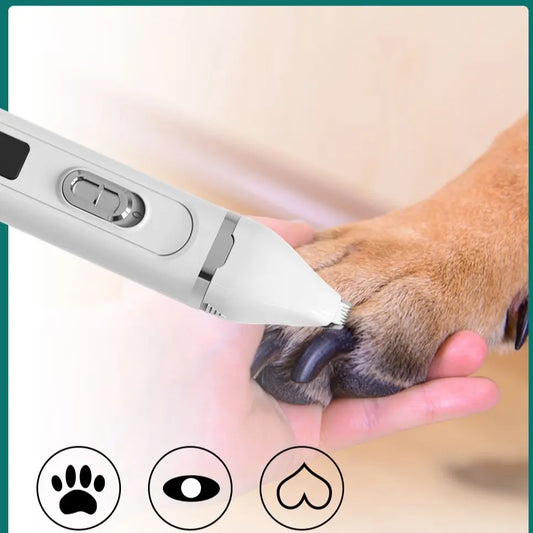 USB Rechargeable Pet Hair Clippers for Dogs & Cats
