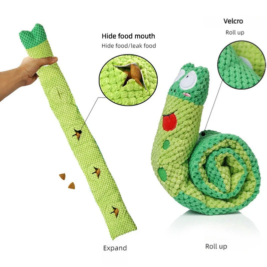 Interactive Dog Puzzle Squeaky Toy