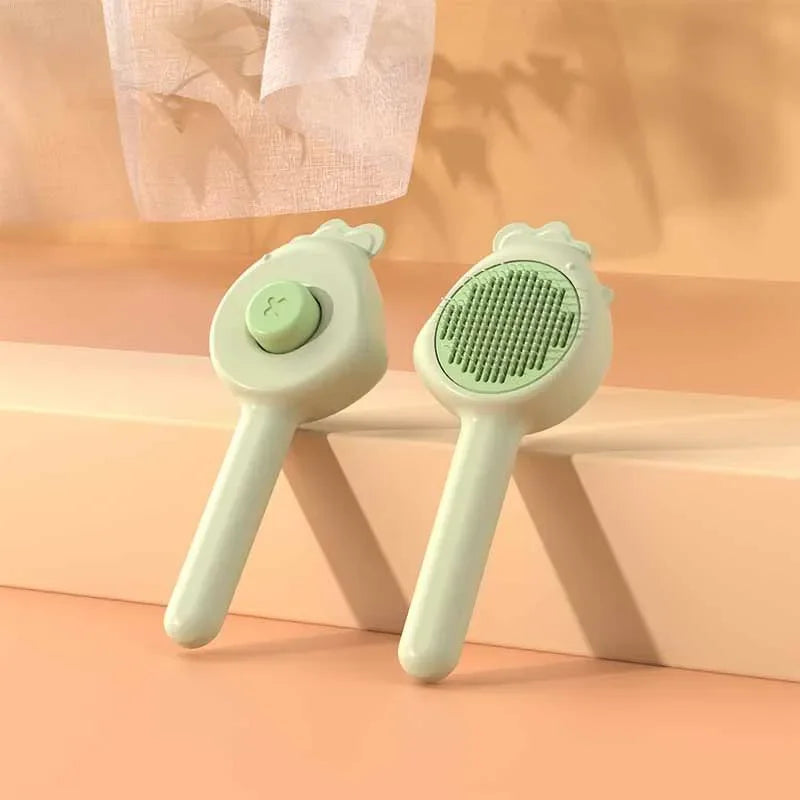 Pet Massage & Grooming Brush for Cats & Dogs