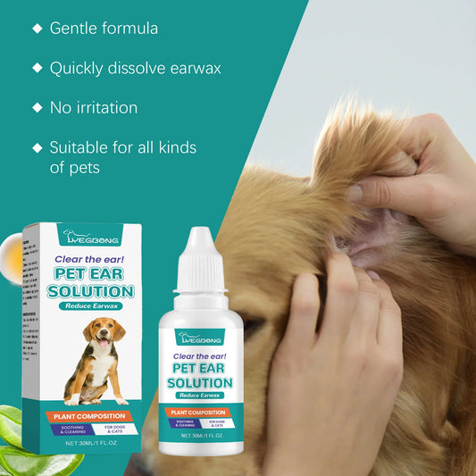 Yegbong Pet Ear Cleaner Drops 30ml