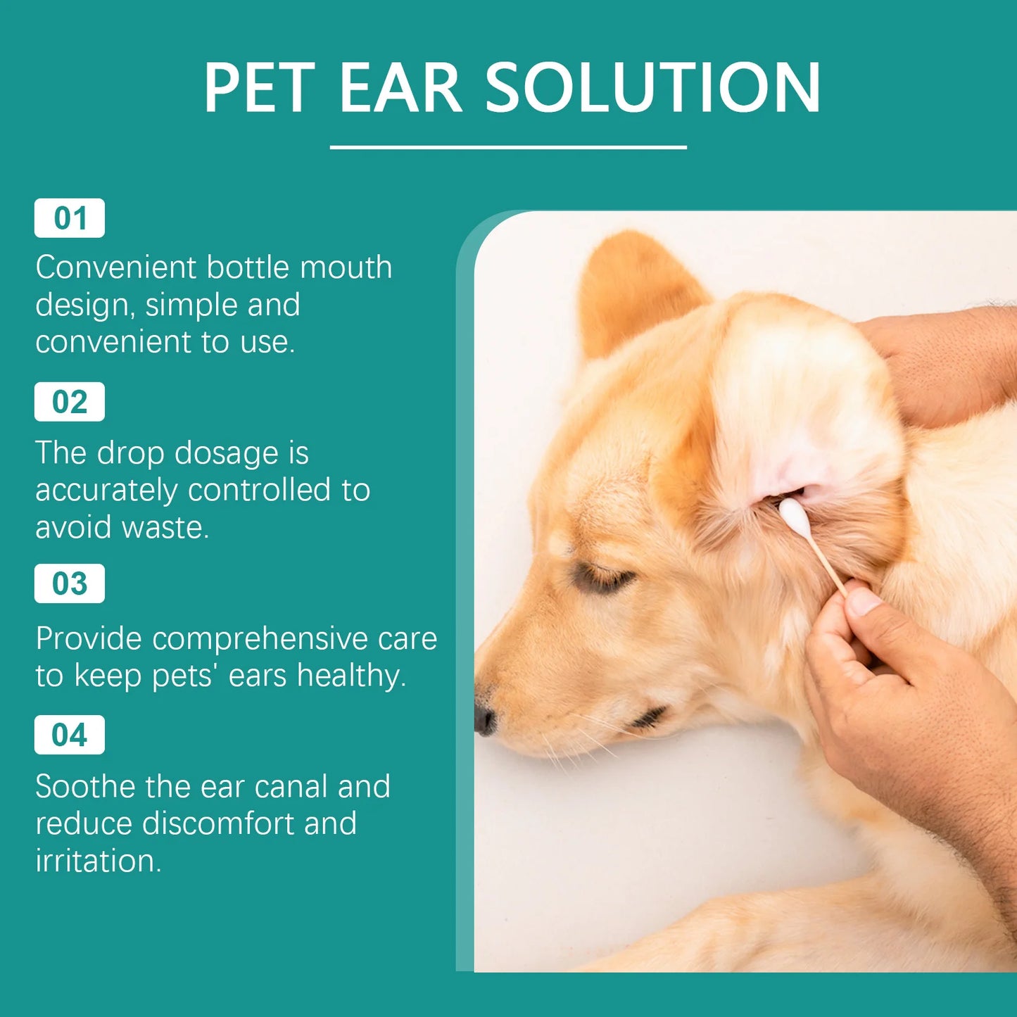 Yegbong Pet Ear Cleaner Drops 30ml