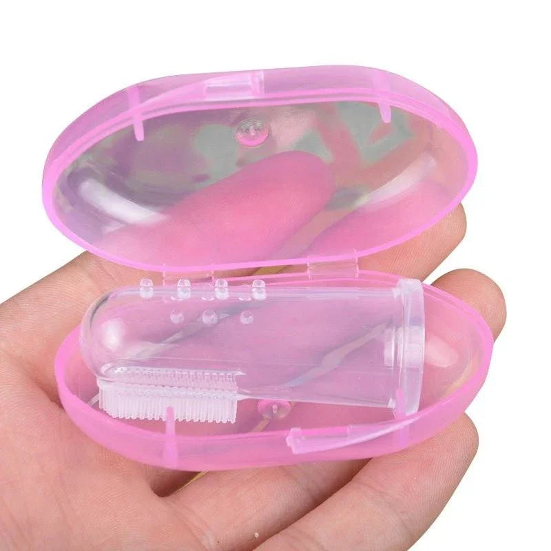 Super Soft Pet Finger Toothbrush for Dogs & Cats