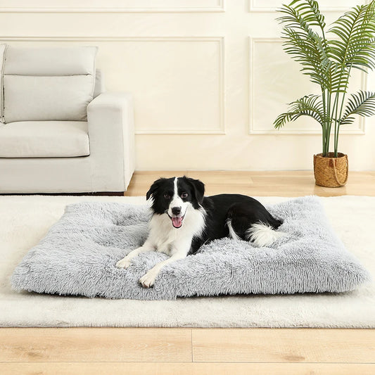 Soft Plush Pet Bed for Dogs & Cats