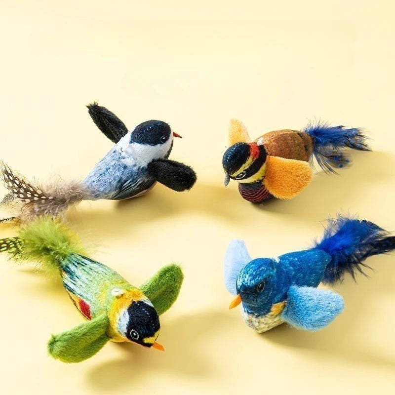 Indoor Interactive Bird Toy for Cats