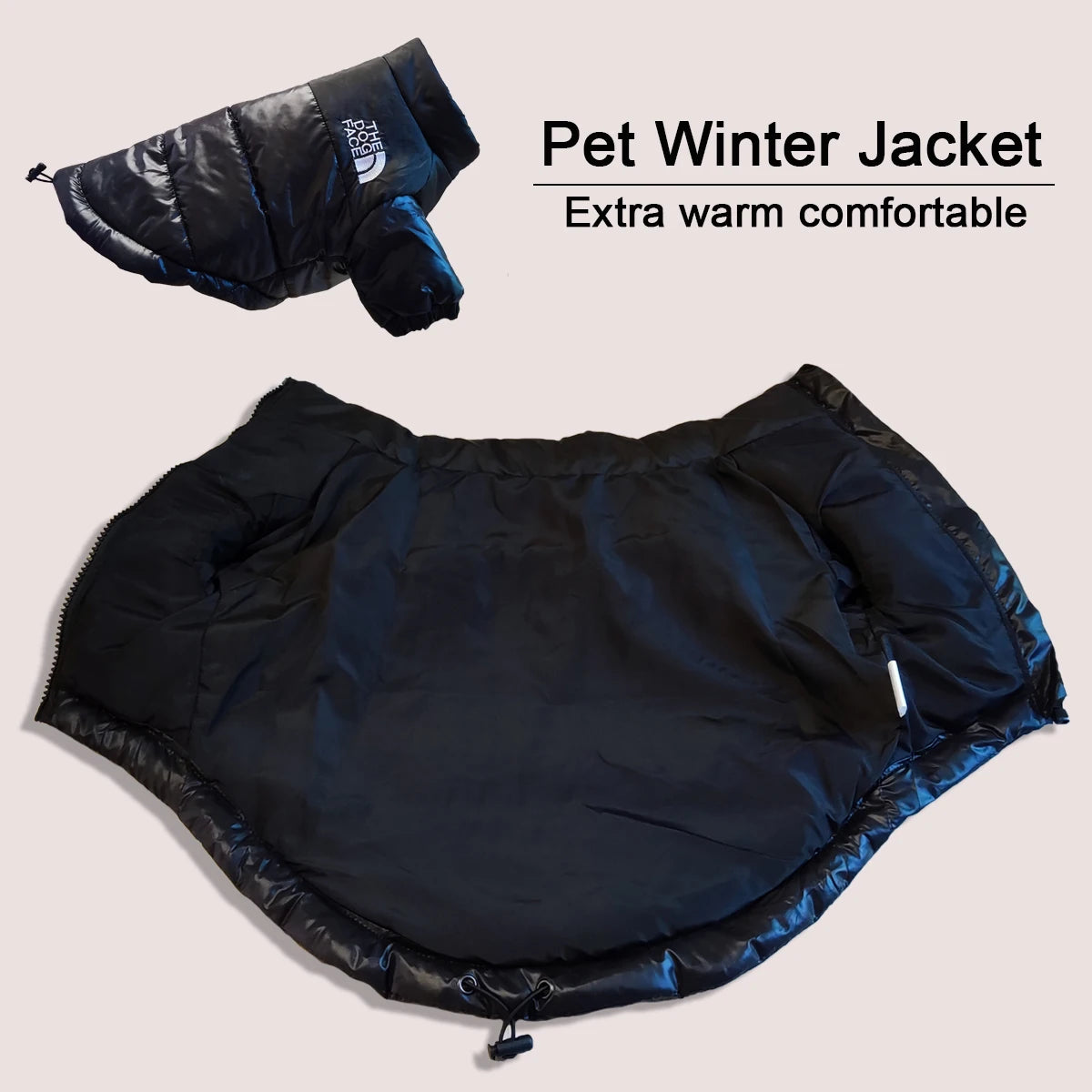 Large Winter Reflective Dog Jacket
