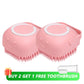 Silicone Dog Bath & Shampoo Brush