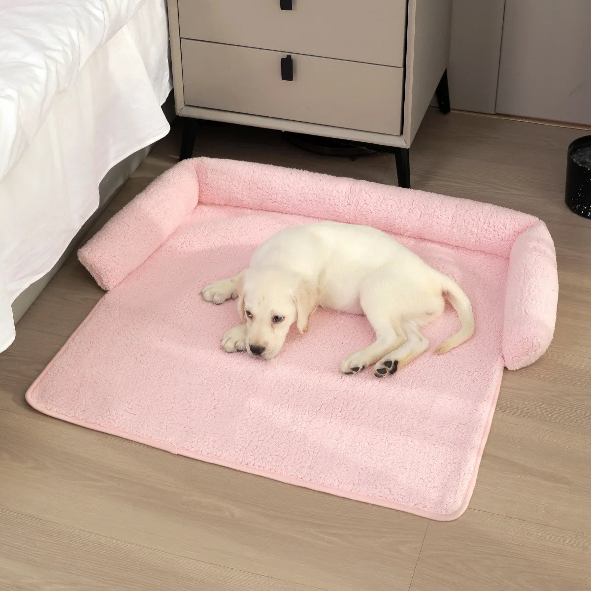 Removable Lamb Velvet Pet Large Dog Bed