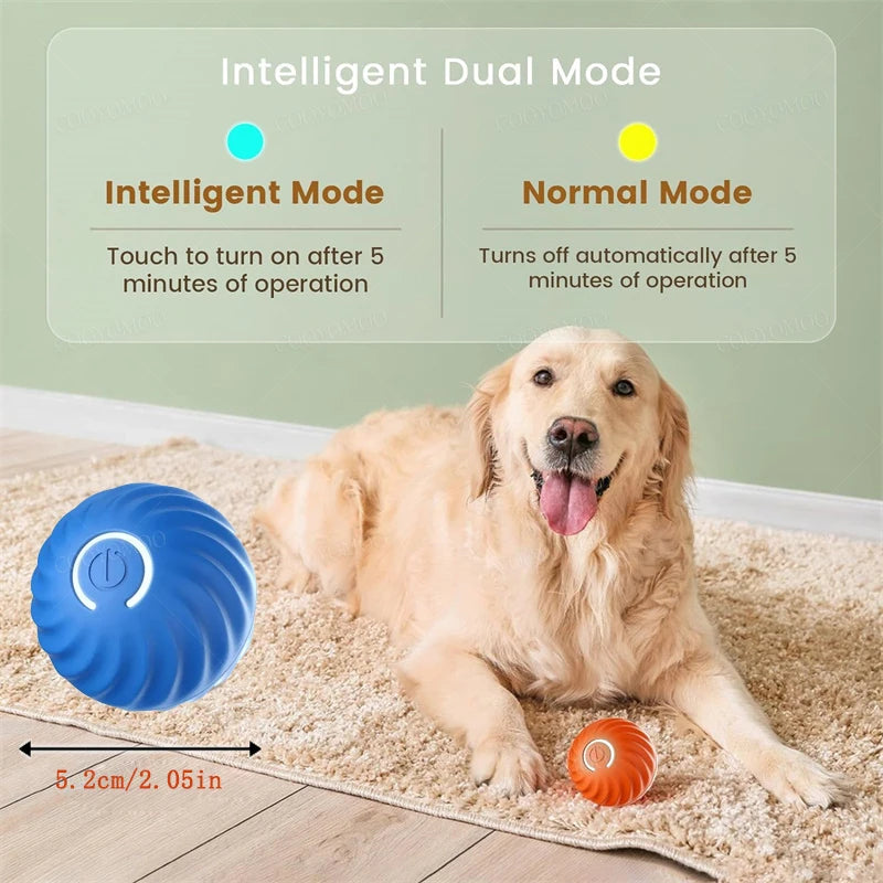 Smart Interactive Dog Toy Ball USB Rechargeable