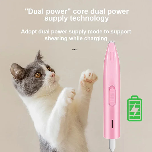 Professional Pet Hair Trimmer for Dogs & Cats