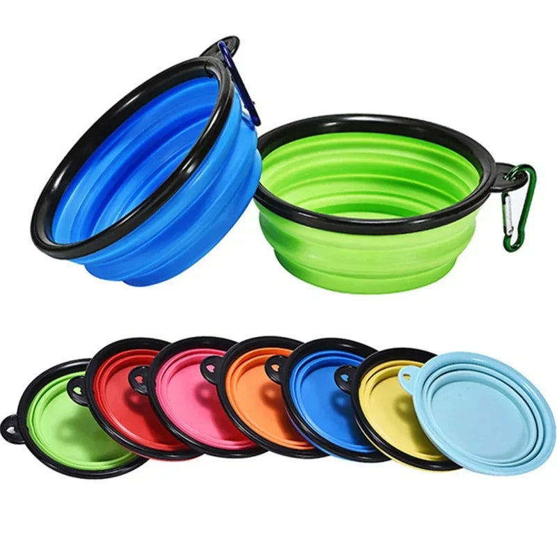 350mL Portable Pet Folding Bowl