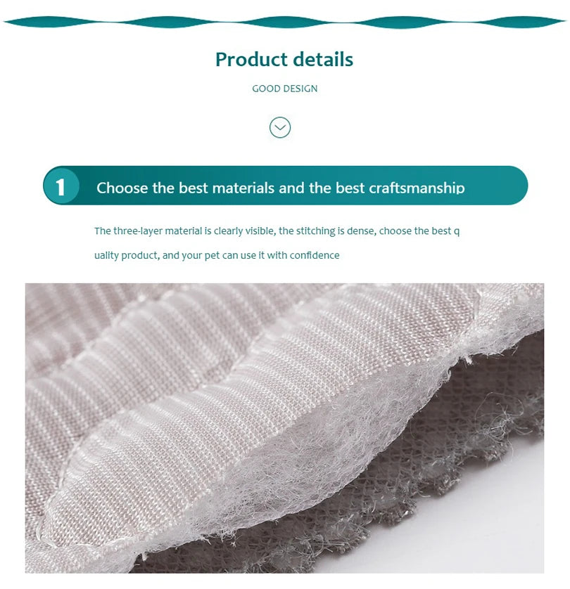 Dog Cooling Mat Summer Pet Bed Blanket