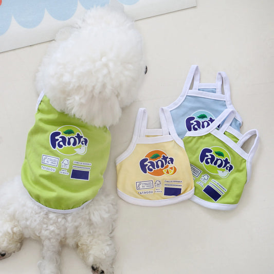 Pet Summer Dopamine Fruit Soda Vest