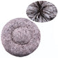 40–90cm Round Pet Bed – Super Soft Plush Dog & Cat Bed
