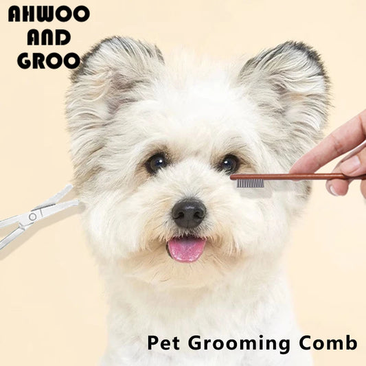 Pet Facial Cleaning Comb for Dogs & Cats