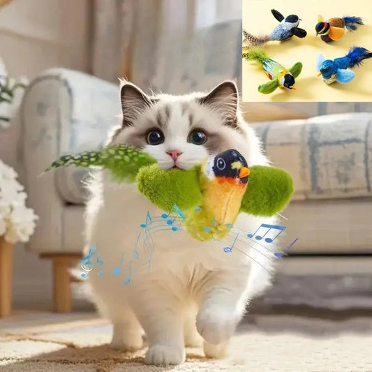 Indoor Interactive Bird Toy for Cats