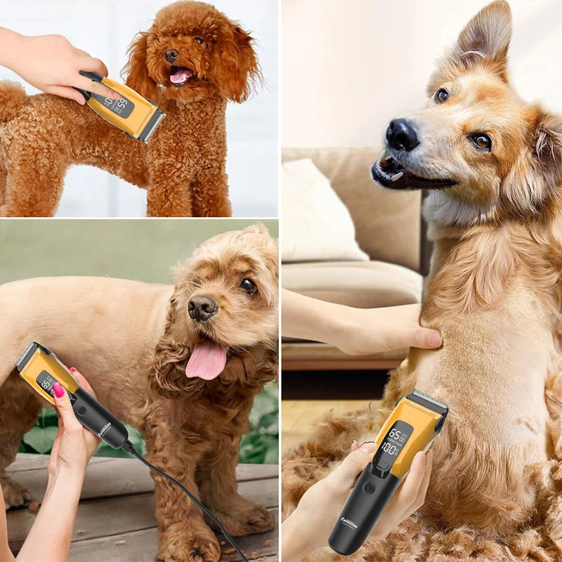 Professional Pet Clipper Dog & Cat Hair Trimmer