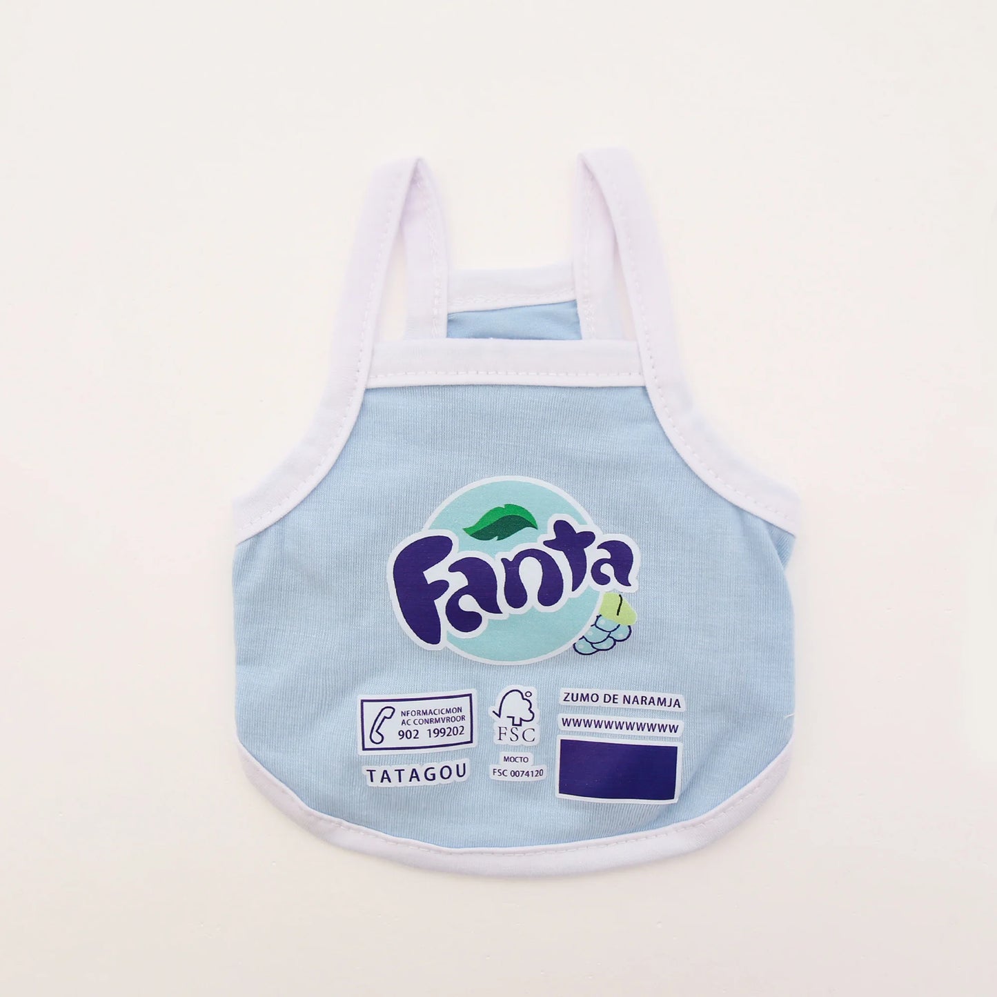 Pet Summer Dopamine Fruit Soda Vest