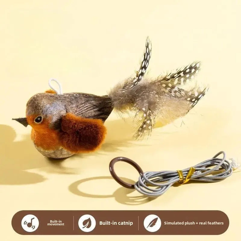 Indoor Interactive Bird Toy for Cats