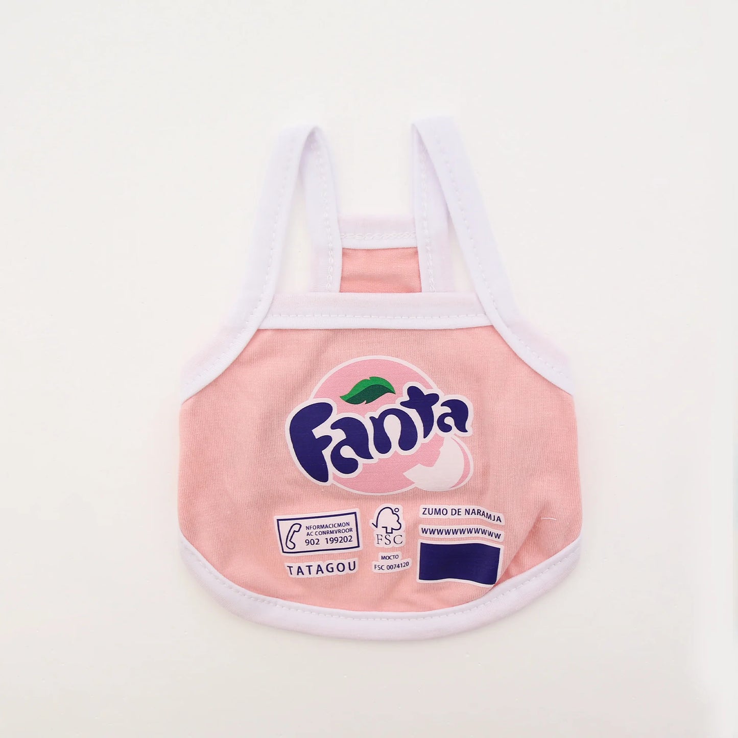 Pet Summer Dopamine Fruit Soda Vest