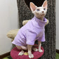 Sphynx Cat Soft Cotton Winter Outfit