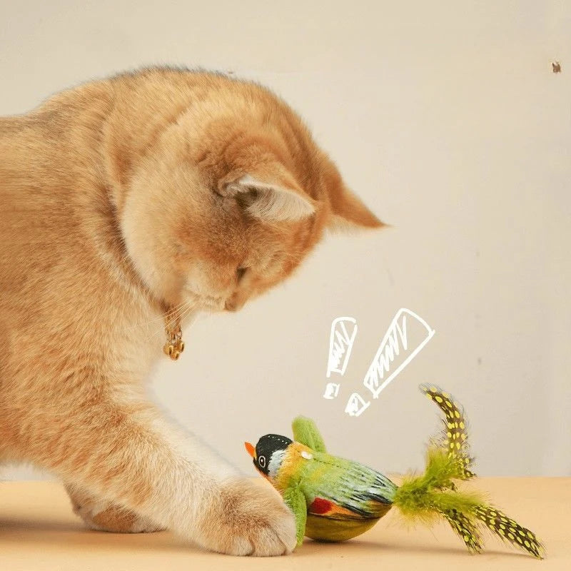 Indoor Interactive Bird Toy for Cats