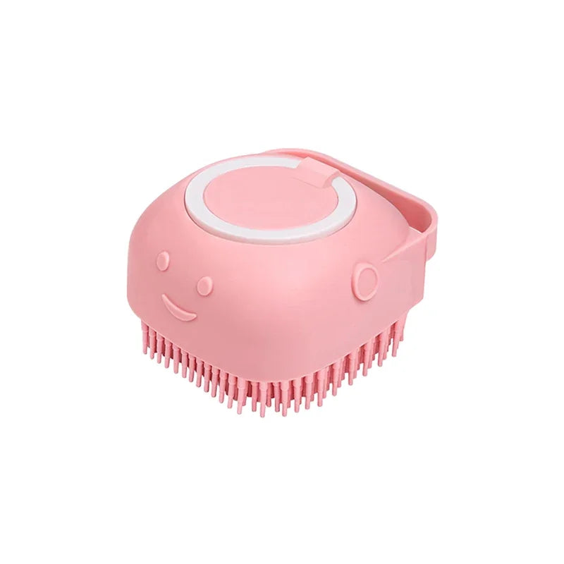 Silicone Dog Bath & Shampoo Brush