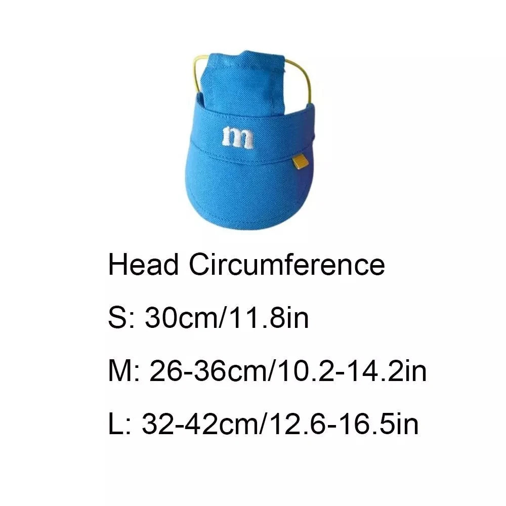 M-Shaped Summer Pet Sun Hat