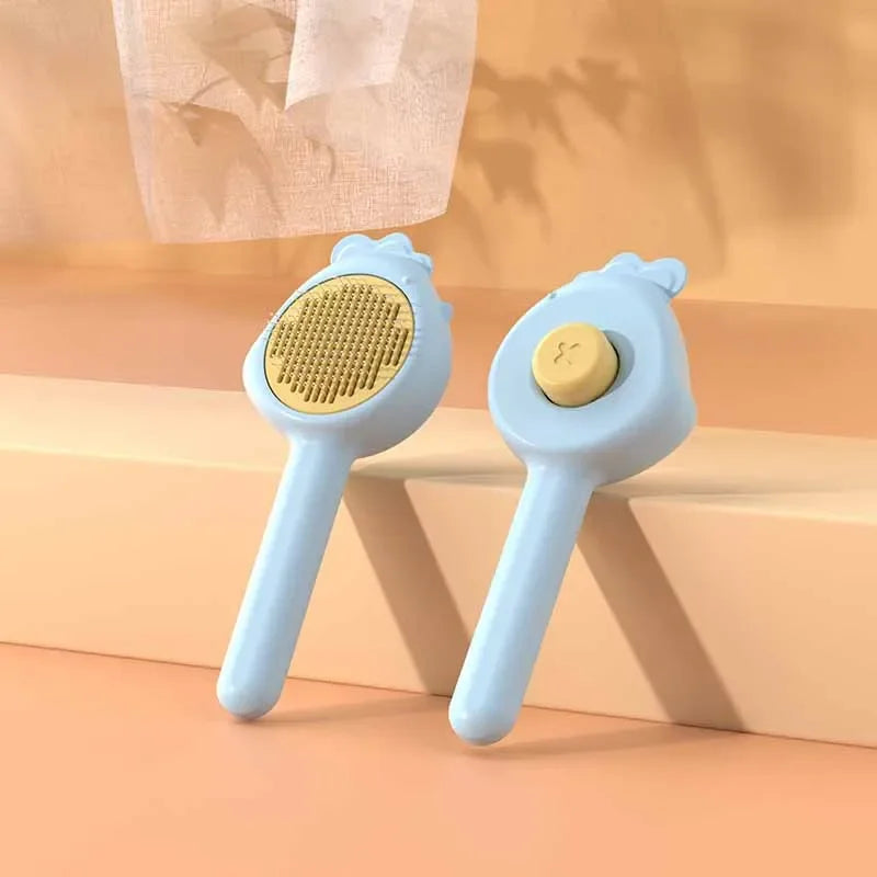 Pet Massage & Grooming Brush for Cats & Dogs