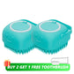 Silicone Dog Bath & Shampoo Brush