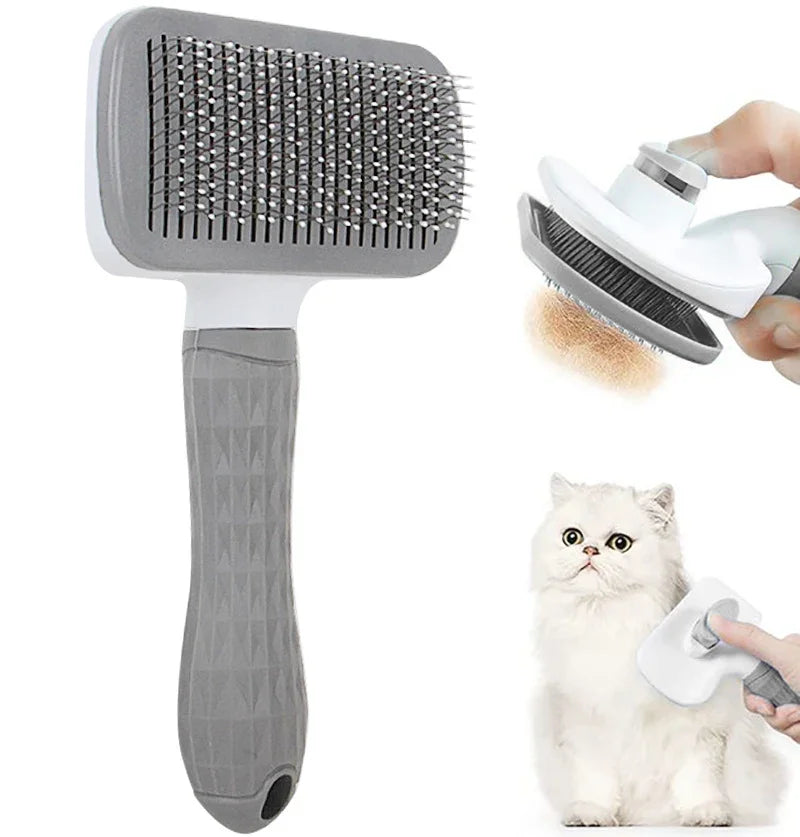 Pet Hair Remover Brush for Dogs & Cats