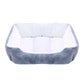 Square Plush Pet Bed for Dogs & Cats