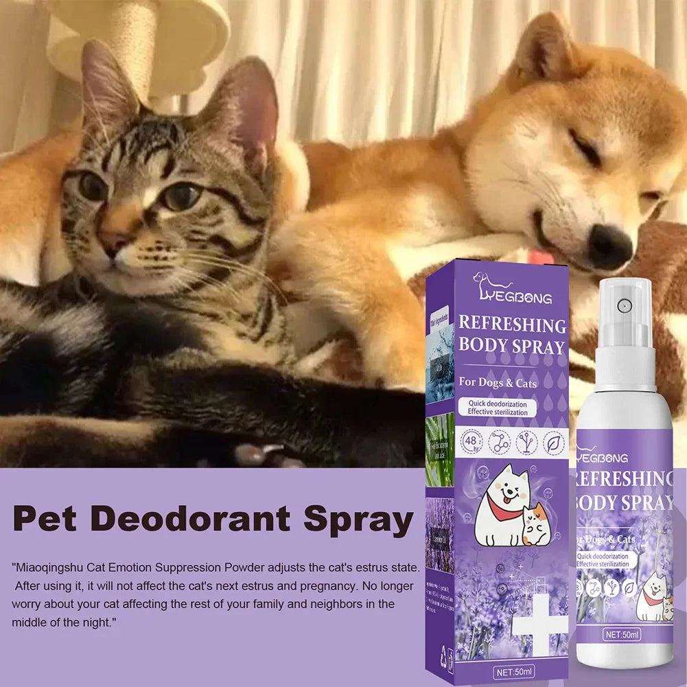 Lavender Dog Deodorizer Spray for Pets