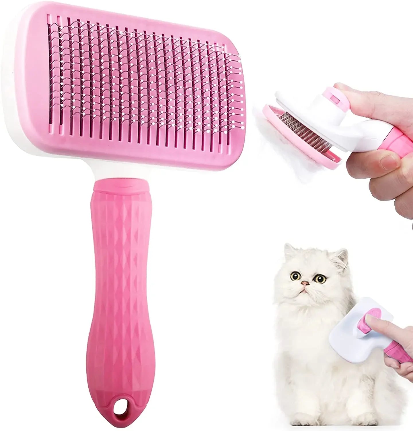 Pet Hair Remover Brush for Dogs & Cats