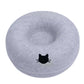 Felt Donut Bed for Cats House With Breather Hole Dog Bed