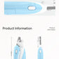 Pet Nail Clippers with LED Light – Electric Dog & Cat Nail Trimmer Grinder