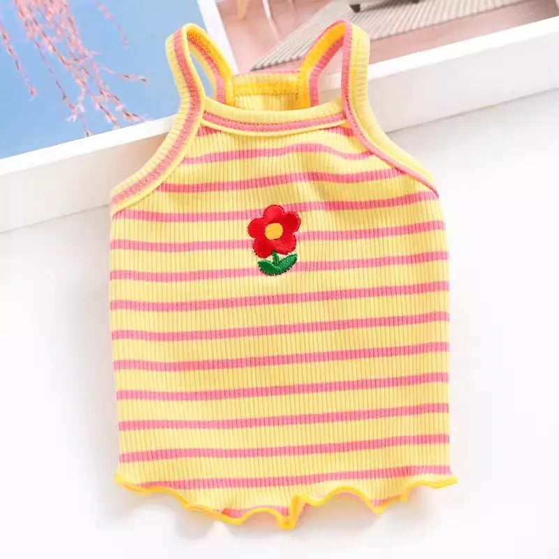 Small Dog Floral Princess Dress