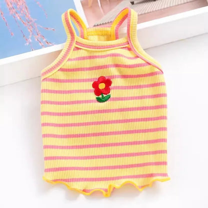 Small Dog Floral Princess Dress