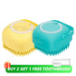 Silicone Dog Bath & Shampoo Brush