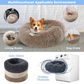 40–90cm Round Pet Bed – Super Soft Plush Dog & Cat Bed
