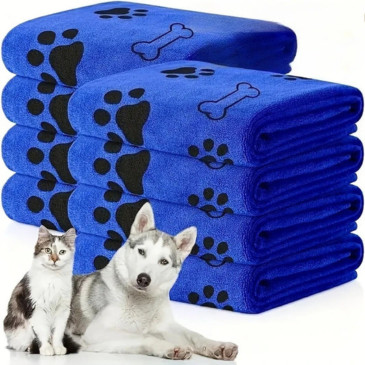 Dog & Cat Quick-Drying Microfiber Towel