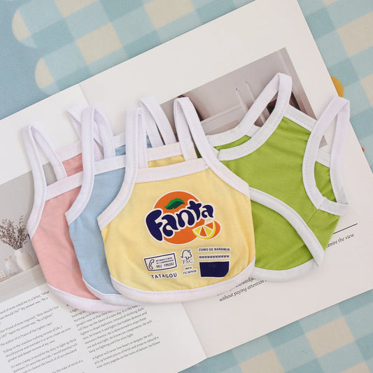 Pet Summer Dopamine Fruit Soda Vest