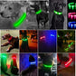 LED Glowing Dog Collar – Adjustable Flashing Rechargeable Light-Up Collar
