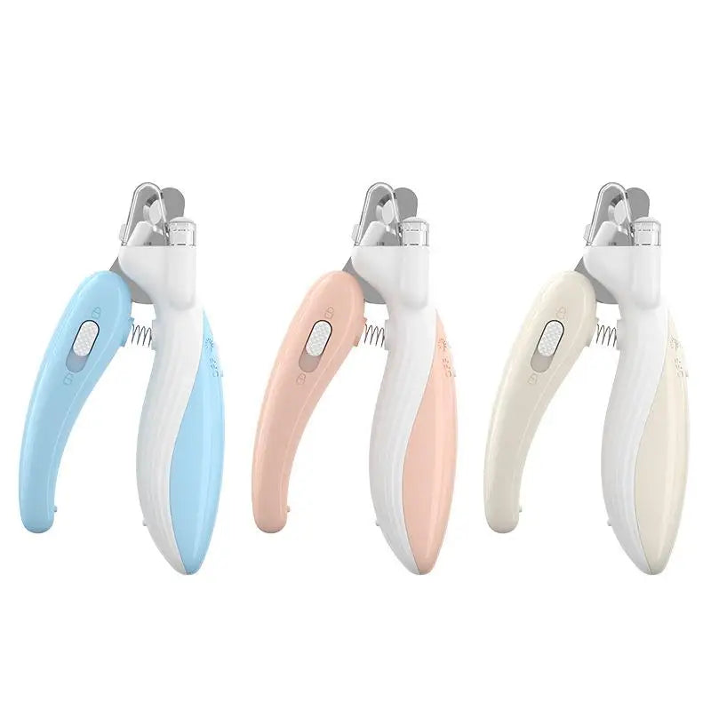 Pet Nail Clippers with LED Light – Electric Dog & Cat Nail Trimmer Grinder