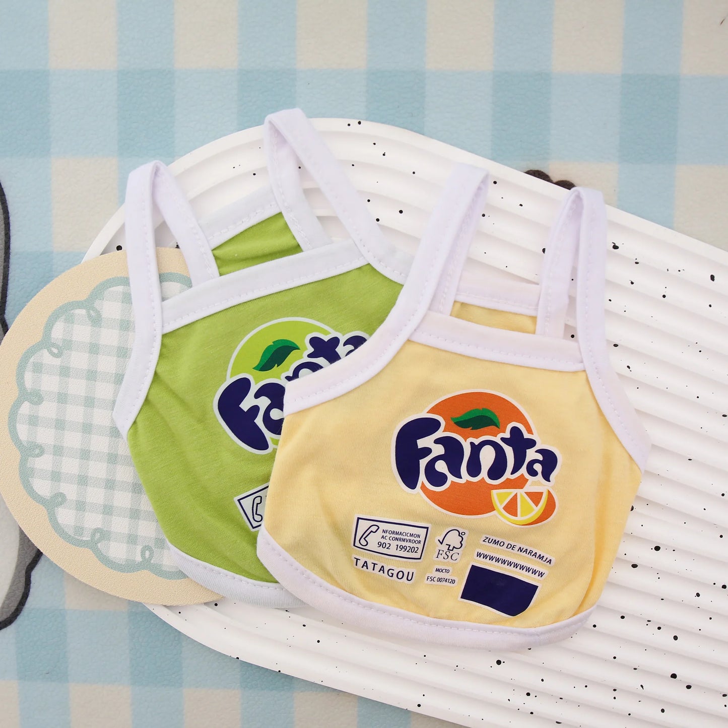 Pet Summer Dopamine Fruit Soda Vest