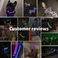 LED Glowing Dog Collar – Adjustable Flashing Rechargeable Light-Up Collar