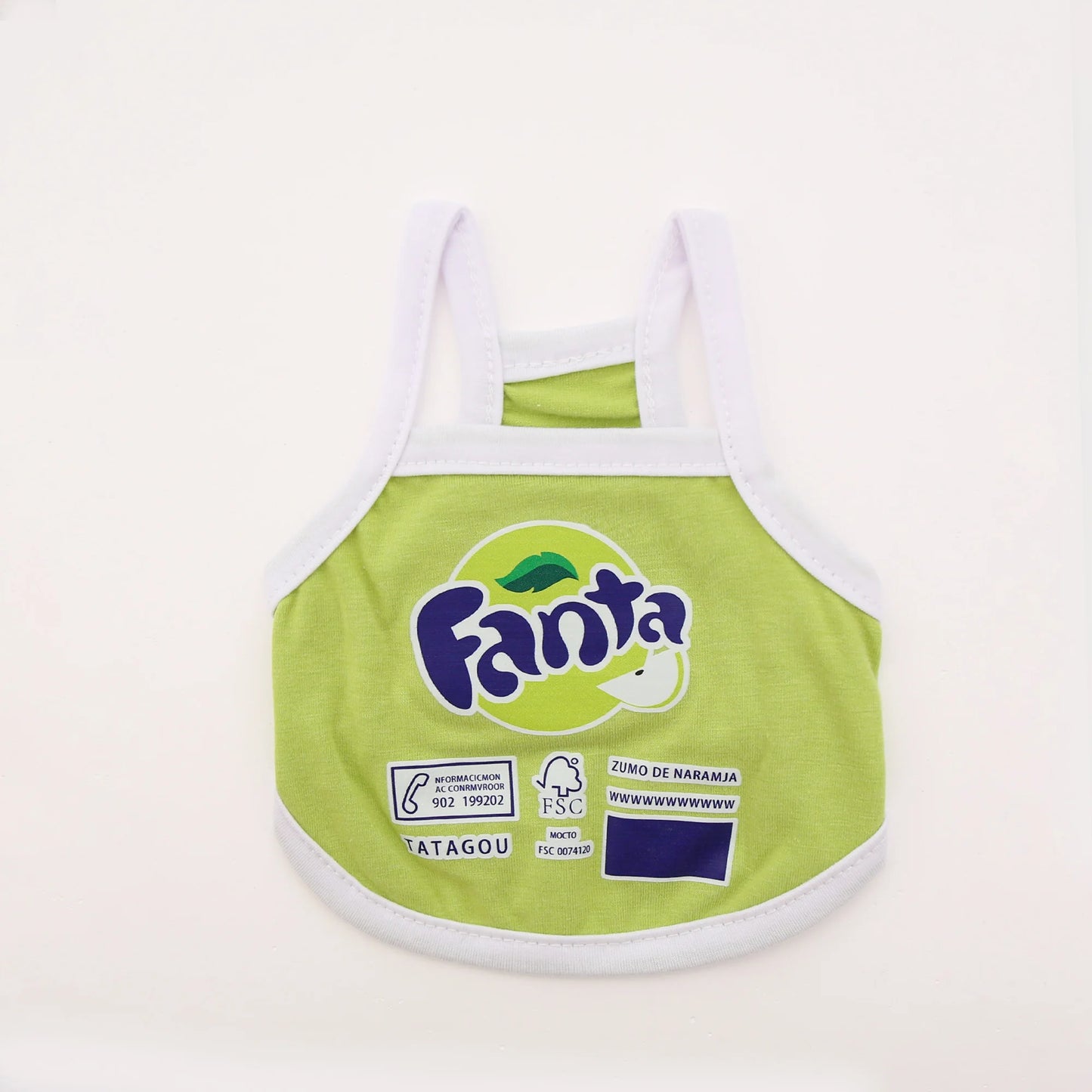 Pet Summer Dopamine Fruit Soda Vest