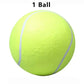 Giant Inflatable Tennis Ball for Dogs with Pump