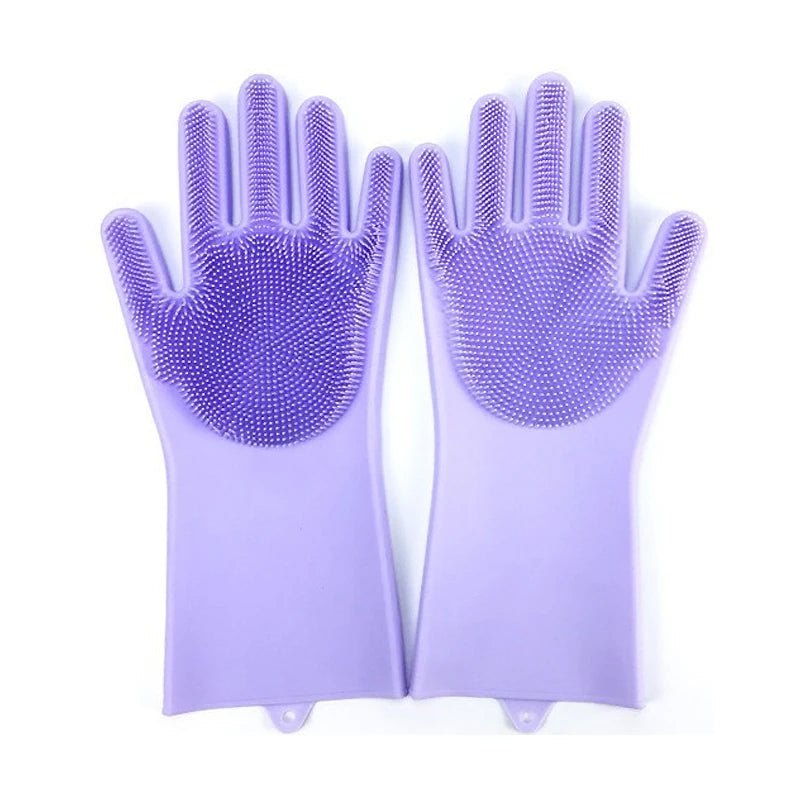 Pet Grooming & Bathing Gloves for Dogs & Cats