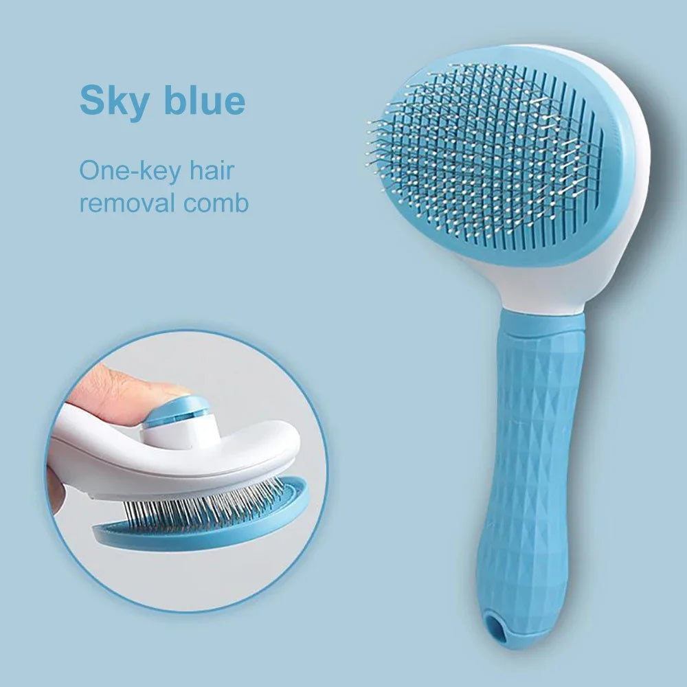 Pet Hair Remover Brush for Dogs & Cats