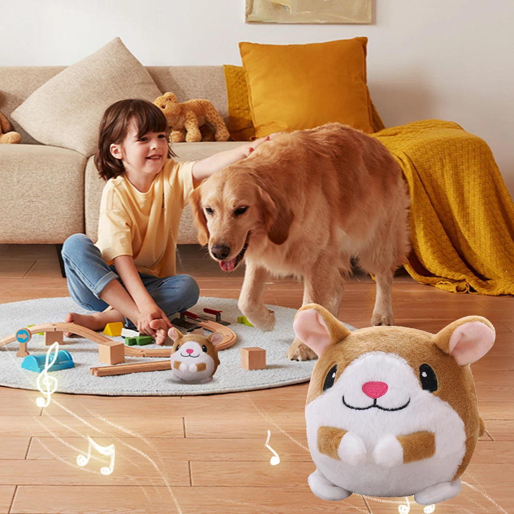 Automatic Plush Bouncing Dog Toy